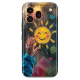 Cekuonline Honor 600 Pro 5G ile Uyumlu Kılıf, Sunshine Temalı Desenli, Darbe Emici Silikon