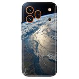 Cekuonline Honor 600 Pro 5G ile Uyumlu Kılıf, Yer Küre Temalı Desenli, Darbe Emici Silikon
