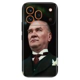 Cekuonline Honor 600 Pro 5G ile Uyumlu Mustafa Kemalim Temalı Desenli Darbe Emici Silikon Kılıf