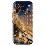 Cekuonline Honor 600 Pro 5G ile Uyumlu Noel Temalı Desenli Darbe Emici Silikon Kılıf, Çok Renkli