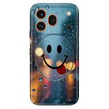 Cekuonline Honor 600 Pro 5G ile Uyumlu Smile Rain Temalı Desenli Darbe Emici Silikon Kılıf