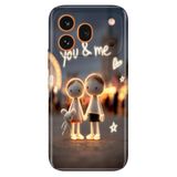 Cekuonline Honor 600 Pro 5G ile Uyumlu, You And Me Forever Temalı Desenli Darbe Emici Silikon Kılıf