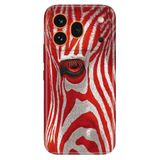 Cekuonline Honor 600 Pro 5G ile Uyumlu Zebra Paint Temalı Desenli Darbe Emici Silikon Kılıf