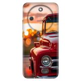 Cekuonline Honor Magic 8 Lite ile Uyumlu Kamyonet Temalı Desenli Darbe Emici Silikon Kılıf
