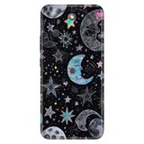 Cekuonline Honor Magic 8 Lite ile Uyumlu Kılıf, Gecenin Karanlığı Temalı Desenli, Darbe Emici Silikon