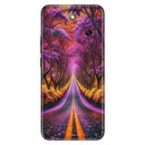 Cekuonline Honor Magic 8 Lite ile Uyumlu Kılıf, Gizli Yol Temalı Desenli, Darbe Emici Silikon
