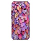 Cekuonline Honor Magic 8 Lite ile Uyumlu Kılıf, Kabile Şans Tüyü Temalı Desenli, Darbe Emici Silikon