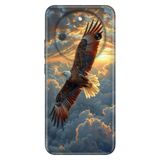 Cekuonline Honor Magic 8 Lite ile Uyumlu Kılıf, Kartal 86 Temalı Desenli, Darbe Emici Silikon