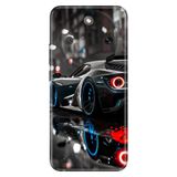 Cekuonline Honor Magic 8 Lite ile Uyumlu Kılıf, My Car Temalı Desenli, Darbe Emici Silikon
