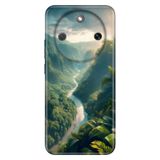 Cekuonline Honor Magic 8 Lite ile Uyumlu Kılıf, Nature 56 Temalı Desenli, Darbe Emici Silikon