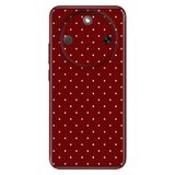 Cekuonline Honor Magic 8 Lite ile Uyumlu Kılıf, Noktalı Temalı Desenli, Darbe Emici Silikon