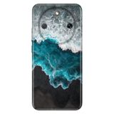 Cekuonline Honor Magic 8 Lite ile Uyumlu Kılıf, Ocean Fine Temalı Desenli, Darbe Emici Silikon