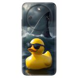 Cekuonline Honor Magic 8 Lite ile Uyumlu Kılıf, Ördeğe Vız Gelmiş Temalı Desenli, Darbe Emici Silikon