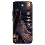 Cekuonline Honor Magic 8 Lite ile Uyumlu Kılıf, Seni Beklerwen Temalı Desenli, Darbe Emici Silikon