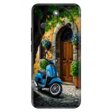 Cekuonline Honor Magic 8 Lite ile Uyumlu Kılıf, Şirin Evim Temalı Desenli, Darbe Emici Silikon