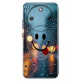 Cekuonline Honor Magic 8 Lite ile Uyumlu Kılıf, Smile Rain Temalı Desenli, Darbe Emici Silikon