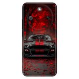 Cekuonline Honor Magic 8 Lite ile Uyumlu Kılıf, Yakışıklı Araba Temalı Desenli, Darbe Emici Silikon