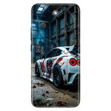 Cekuonline Honor Magic 8 Lite ile Uyumlu Kılıf, Yarışa Hazırlık Temalı Desenli, Darbe Emici Silikon