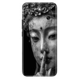 Cekuonline Honor Magic 8 Lite ile Uyumlu Silikon Kılıf, Asia Temalı Desenli, Darbe Emici, Çok Renkli