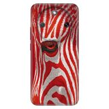 Cekuonline Honor Magic 8 Lite ile Uyumlu Zebra Paint Temalı Desenli Darbe Emici Silikon Kılıf