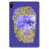 Cekuonline Huawei MatePad Pro 10.8" ile Uyumlu Kılıf, Desenli Silikon, Human, Çok Renkli avonm-v-cvr459225