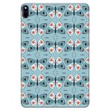 Cekuonline Huawei MatePad Pro 10.8" ile Uyumlu Kılıf, Desenli Silikon, Kelebek, Çok Renkli avonm-v-cvr459251