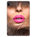 Cekuonline Huawei MatePad Pro 10.8" ile Uyumlu Kılıf, Desenli Silikon, MakeUp, Çok Renkli avonm-v-cvr459266