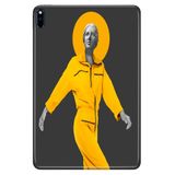 Cekuonline Huawei MatePad Pro 10.8" ile Uyumlu Kılıf, Desenli Silikon, Pop Art Human, Çok Renkli avonm-v-cvr459301