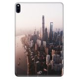 Cekuonline Huawei MatePad Pro 10.8" ile Uyumlu Kılıf, Desenli Silikon, Şangay, Çok Renkli avonm-v-cvr459318