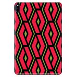 Cekuonline Huawei MatePad Pro 10.8" ile Uyumlu Kılıf, Desenli Silikon, Zincir Desen, Çok Renkli avonm-v-cvr459354