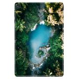 Cekuonline Huawei Matepad T10 9.7" ile Uyumlu Tablet Kılıfı, Desenli Silikon, Gizlenmiş Doğa avonm-v-cvr459611
