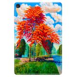 Cekuonline Huawei Matepad T10 9.7" ile Uyumlu Tablet Kılıfı, Desenli Silikon, Sonbahar, Çok Renkli avonm-v-cvr459723