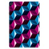 Cekuonline Huawei MatePad T10S ile Uyumlu 10.1" Tablet Kılıfı, Desenli Silikon, Grafik, Çok Renkli avonm-v-cvr459815
