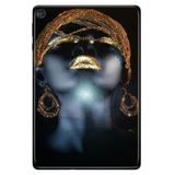 Cekuonline Huawei MatePad T10S ile Uyumlu 10.1" Tablet Kılıfı, Desenli Silikon, İkon Kadın avonm-v-cvr459824