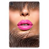 Cekuonline Huawei MatePad T10S ile Uyumlu 10.1" Tablet Kılıfı, Desenli Silikon, MakeUp avonm-v-cvr459863