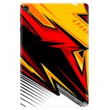 Cekuonline Huawei MatePad T10S ile Uyumlu 10.1" Tablet Kılıfı, Desenli Silikon, Speed, Çok Renkli avonm-v-cvr459923