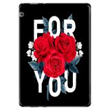 Cekuonline Huawei Mediapad T3 9.6" ile Uyumlu Tablet Kılıfı, Desenli Silikon, For You avonm-v-cvr460004