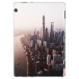 Cekuonline Huawei Mediapad T3 9.6" ile Uyumlu Tablet Kılıfı, Desenli Silikon, Şangay avonm-v-cvr460114
