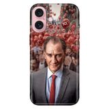 Cekuonline iPhone 17 ile Uyumlu Kılıf, Canım Atam İzindeyiz Temalı Desenli, Darbe Emici Silikon