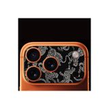 Cekuonline iPhone 17 Pro Max Tam Kaplayan Kamera Çerçeve Koruyucu Desenli Baskılı - TIGER