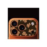 Cekuonline iPhone 17 Pro Tam Kaplayan Kamera Çerçeve Koruyucu Desenli Baskılı - TEDDY-PATTERN