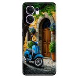 Cekuonline Oppo Reno 13F ile Uyumlu Şirin Evim Temalı Desenli Darbe Emici Silikon Kılıf