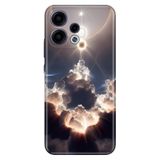 Cekuonline Oppo Reno 15-15F 5G ile Uyumlu Kılıf, Bulutların Oyunu Temalı Desenli, Darbe Emici Silikon