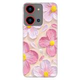Cekuonline Reeder S19 Max Pro S Zoom ile Uyumlu Kılıf, Paint Botanical Temalı Desenli, Darbe Emici Silikon