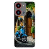 Cekuonline Reeder S19 Max Pro S Zoom ile Uyumlu Silikon Kılıf, Şirin Evim Temalı Desenli, Darbe Emici, Çok Renkli