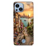 Cekuonline Reeder S23 Pro Max ile Uyumlu Kılıf, Panoramik İstanbul Temalı, Silikon, Darbe Emici