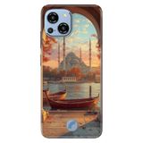 Cekuonline Reeder S23 Pro Max ile Uyumlu Silikon Kılıf, İstanbul Background Temalı, Darbe Emici