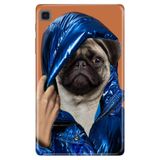 Cekuonline Samsung Galaxy Tab S6 Lite SM-P610 10.4" ile Uyumlu Kılıf, Desenli Silikon, Stil Pug avonm-v-cvr453358
