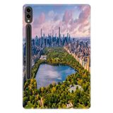 Cekuonline Samsung Galaxy Tab S9 FE Plus SM-X610 12.4" ile Uyumlu Kılıf, Desenli Silikon, Central Park avonm-v-cvr453611
