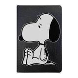 Cekuonline Snoopy Desenli Deri Pet Evcil Hayvan Kedi Köpek Pasaport Sağlık Karnesi Kabı Kılıfı